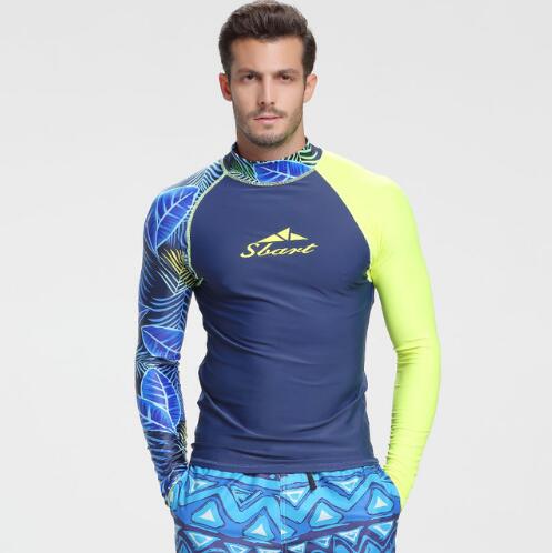 Men's Rash Guard Long Sleeve Top