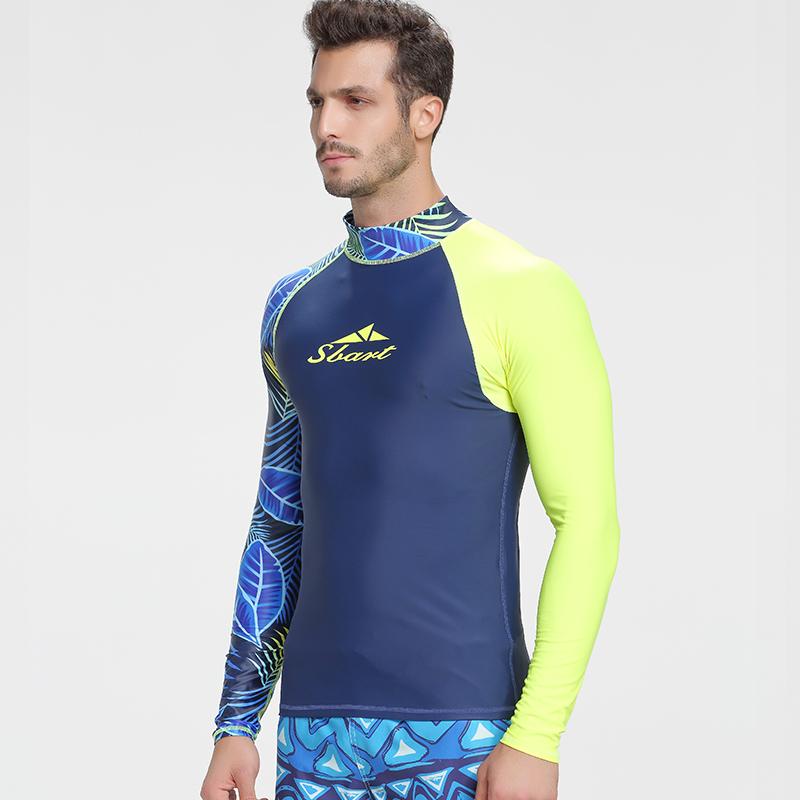 Men's Rash Guard Long Sleeve Top