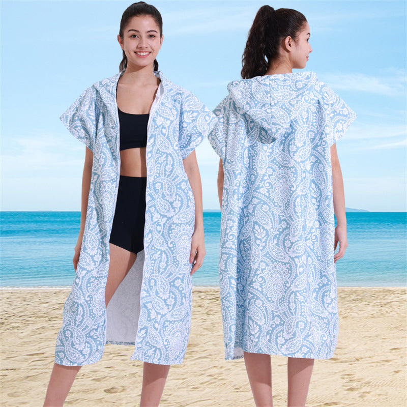 Hooded Microfiber Changing Towel