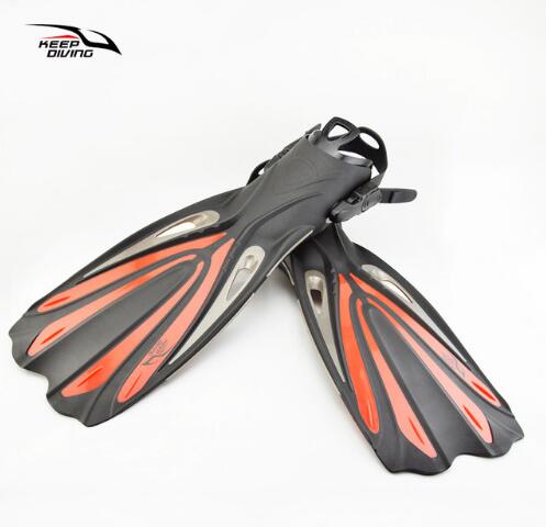 Premium Strap-On Long Diving Fins
