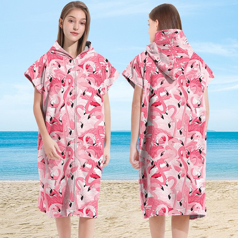 Hooded Microfiber Changing Towel