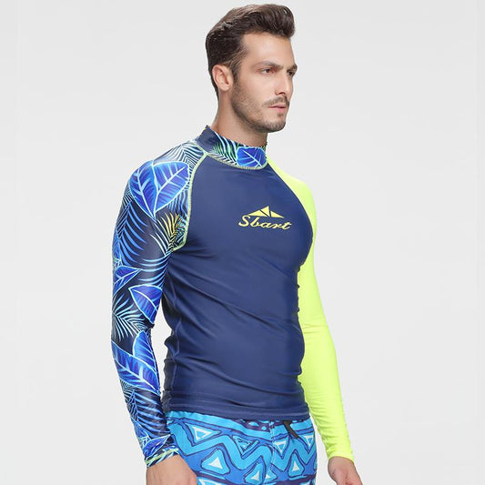 Men's Rash Guard Long Sleeve Top