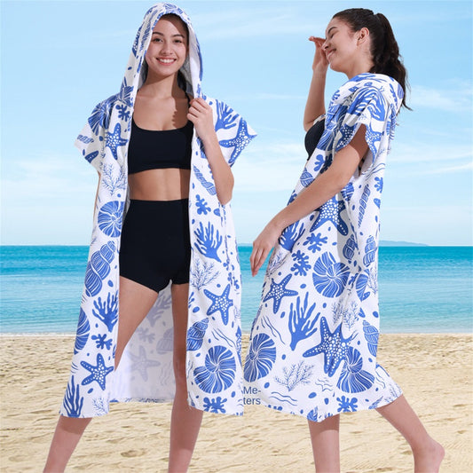 Hooded Microfiber Changing Towel