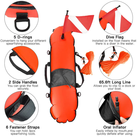 Towed Surface Marker Buoy